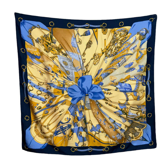 Hermès Hermes Soleil De Soie 100% Silk Scarf 90cm Square - Picture 9 of 16